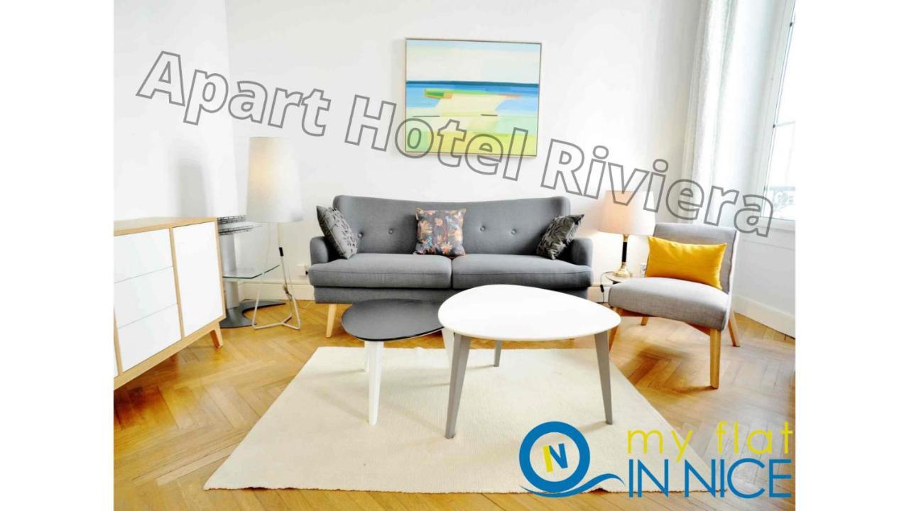 Aparthotel Riviera - 2 Minutes De La Plage - Exceptionnel 2 Chambres Ac - Balcon Meyerbeer 1 Nice Exterior photo
