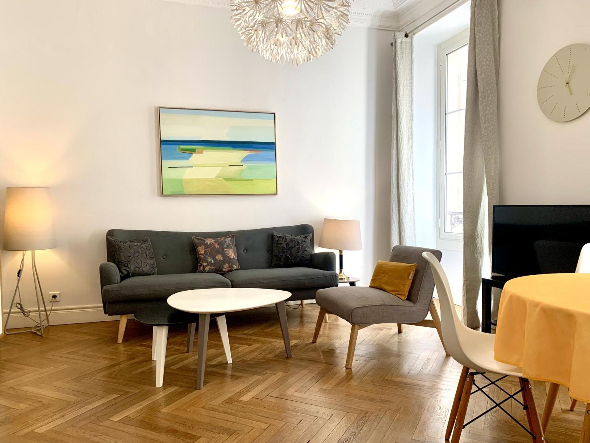 Aparthotel Riviera - 2 Minutes De La Plage - Exceptionnel 2 Chambres Ac - Balcon Meyerbeer 1 Nice Exterior photo